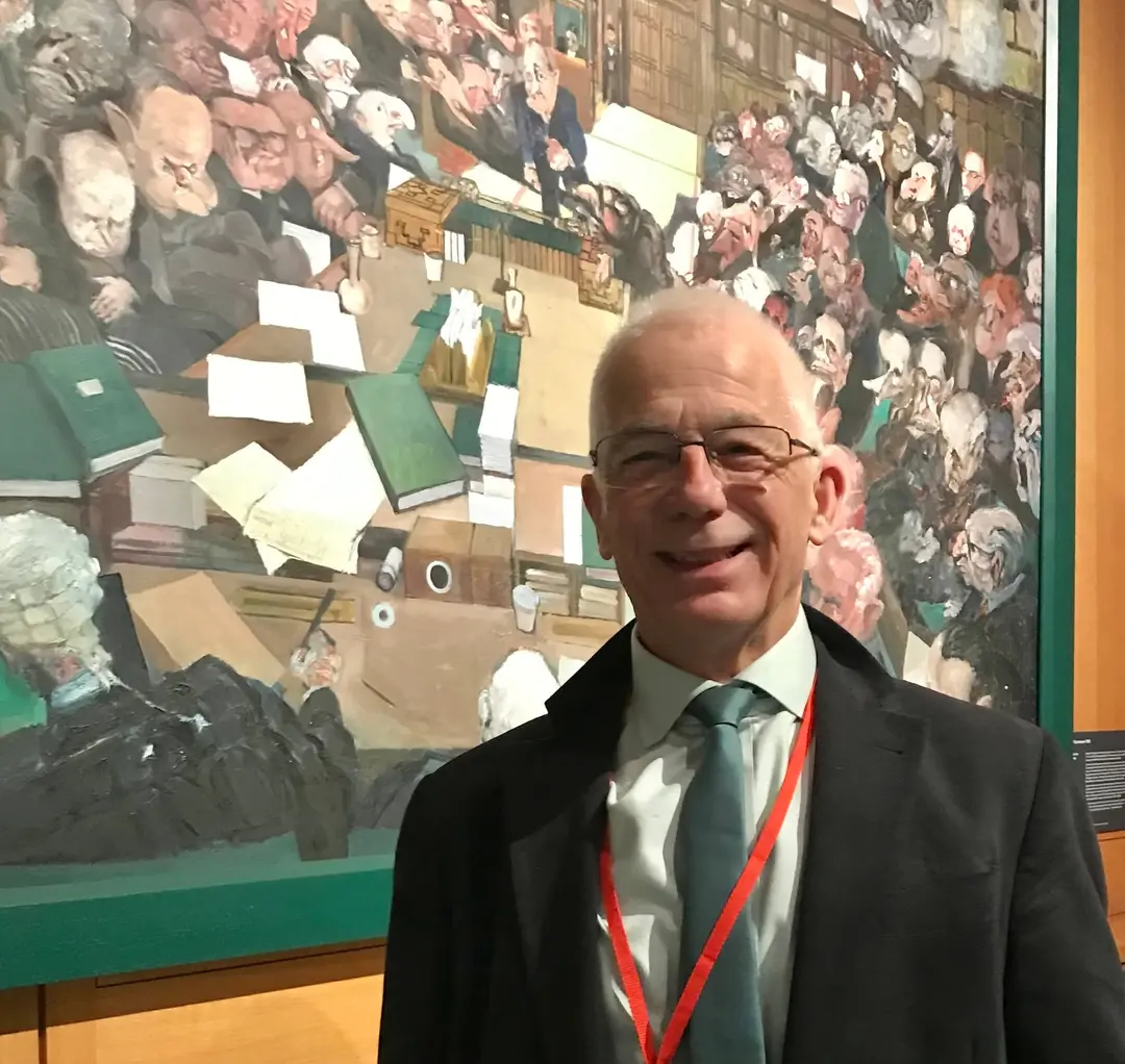 Edward at the House of Commons